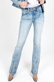 Sabrina 3D Aztec Grace In LA Easyfit Mid Rise Bootcut Jeans