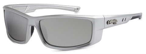 Mens Wicked Silver/Black UV400 Choppers Sunglasses