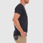 Black Tradie Short Sleeve Mens Shirt ON SALE