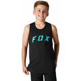 Youth Fox BNKR Tank Boys Black Short Sleeve Sz Small, Medium & XL Left ON SALE