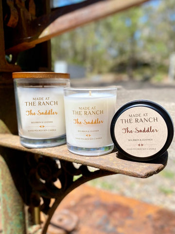 The Saddler Made At The Ranch Candle