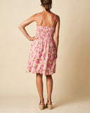 Cottage Floral Cherrylane Shoestring Maxi Dress AU10 Left CLEARANCE SALE