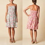 Cottage Floral Cherrylane Shoestring Maxi Dress AU10 Left CLEARANCE SALE
