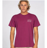 Plum Wash Out Mens Short Sleeve Shirt CLEARANCE SALE 2XL