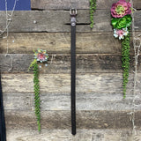 1 Inch Dark Brown Genuine Leather Belt