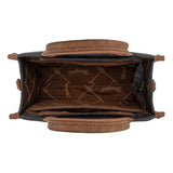 Wrangler Black Buckle Collection Tote Bag