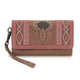 Montana West Pink Cut Out Collection Wallet