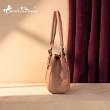 Montana West Pink Cut Out Collection Tote Handbag