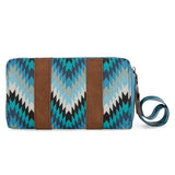 Wrangler Turquoise Southwestern Print Wallet