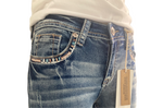 Horse Shoe Dreamcatcher Charme Midrise Easyfit Bootcut Jeans