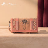 Montana West Pink Cut Out Collection Wallet
