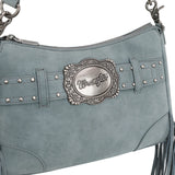 Wrangler Jean Fringe Buckle Collection Crossbody Bag