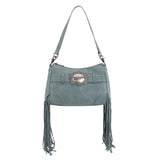 Wrangler Jean Fringe Buckle Collection Crossbody Bag