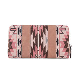 Wrangler Pink Southwestern Pattern Wallet