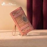 Montana West Pink Cut Out Collection Wallet