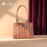 Montana West Pink Cut Out Collection Tote Handbag