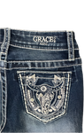 Desert Child Little Girls Grace In LA Tinnies Bootcut Jeans NEW