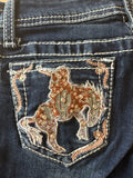 Sunburnt Rodeo Grace In La Youth Girls Bootcut Jeans