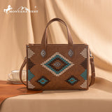 Montana West Aztec Collection Tote Crossbody Handbag