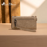 Montana West Tan Concho Collection Wallet