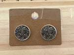 Faux Druzy Stud Earrings