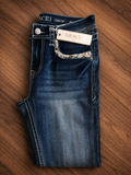 Shiloh Turquoise Grace In LA Easyfit Mid Rise Bootcut Jeans