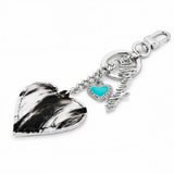 Wrangler HOH Heart Bag Charm / Keyring