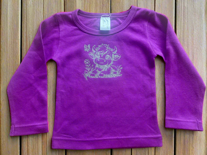 Highland Cow Organic Cotton Long Sleeve