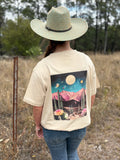 Desert Moon Dusty Diamonds Graphic Shirt
