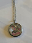 Love Western Swarovski Silver Necklace