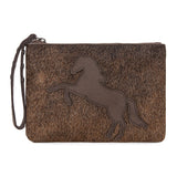 Montana West Horse HOH Leather Clutch Wallet