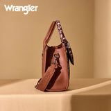 Wrangler Brown Paisley Braided Bandana Tote Bag