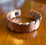 Twisted Copper Ring-Matte