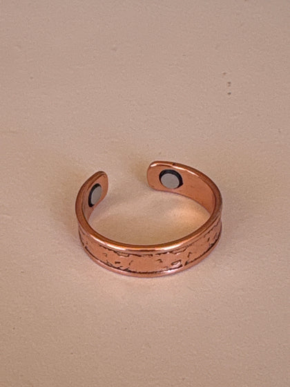 Running Horses Copper Ring