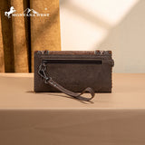 Montana West Brown Concho Collection Wallet