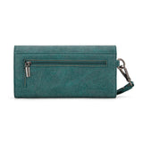 Montana West Turquoise Squash Blossom Wallet