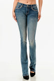 Miranda Tan Longhorn Grace In LA Easyfit Mid Rise Bootcut Jeans