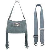 Wrangler Jean Fringe Buckle Collection Crossbody Bag