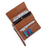 Wrangler Woven Denim Tri Fold Wallet