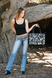Sicily Large Cowhide Tooled Leather Bag