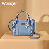 Wrangler Paisley Braided Bandana Tote Bag Jean