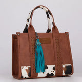 Wrangler Turquoise Fringe Bag Charm / Keyring