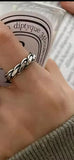 Twisted 925 Sterling Silver Ring