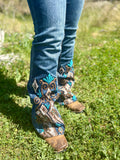 Dolly Western Grace In LA Easyfit Mid Rise Bootcut Jeans