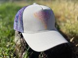 Dusty Diamonds Longhorn Aztec Trucker Cap