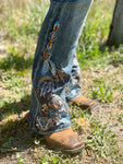 Lainey Western Grace In La Youth Girls Bootcut Jeans