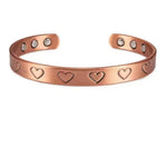 Heart Stamp Copper Cuff