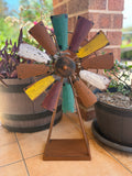 Rustic Metal Windmill