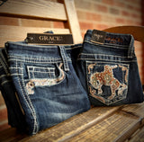 Sunburnt Rodeo Grace In La Youth Girls Bootcut Jeans