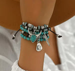 Leather Slide Western Bracelet